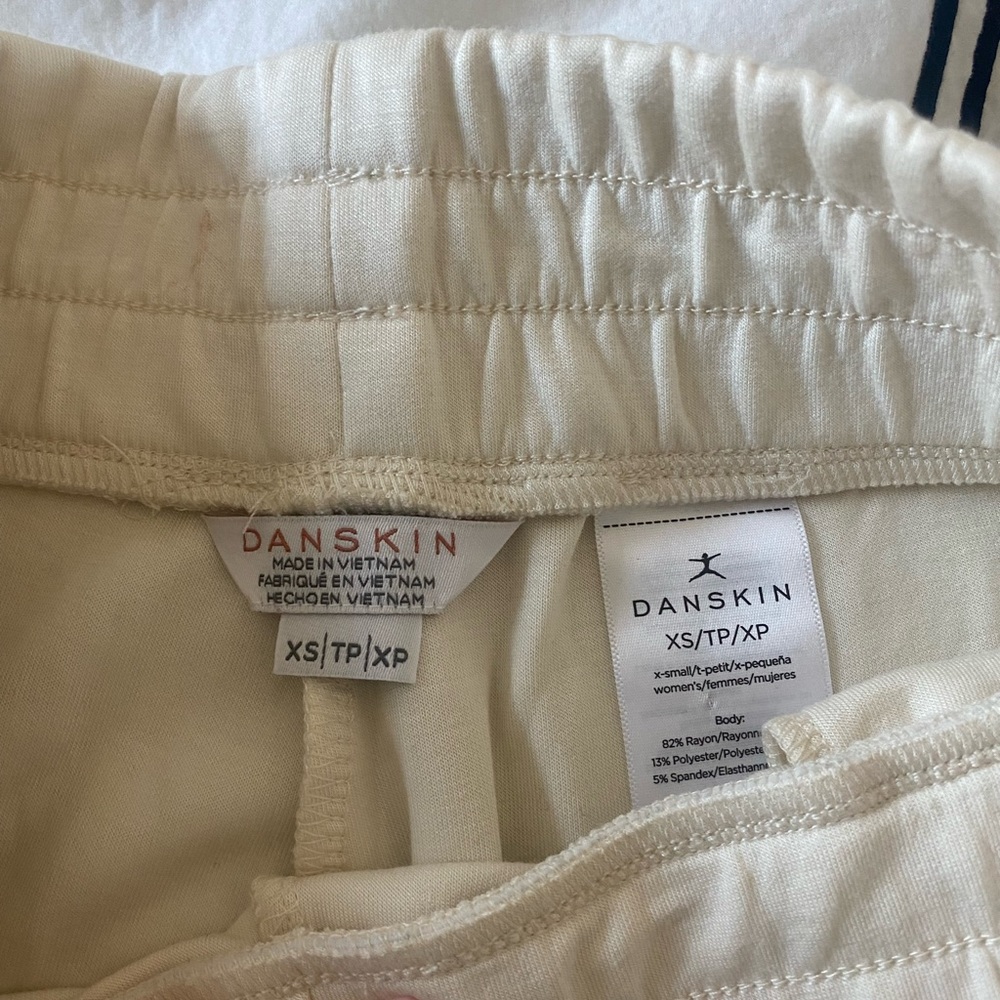 Fab skin cream colored lounge pants